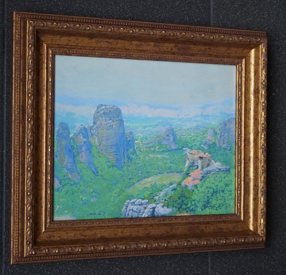 Meteors. Rusanu Monastery