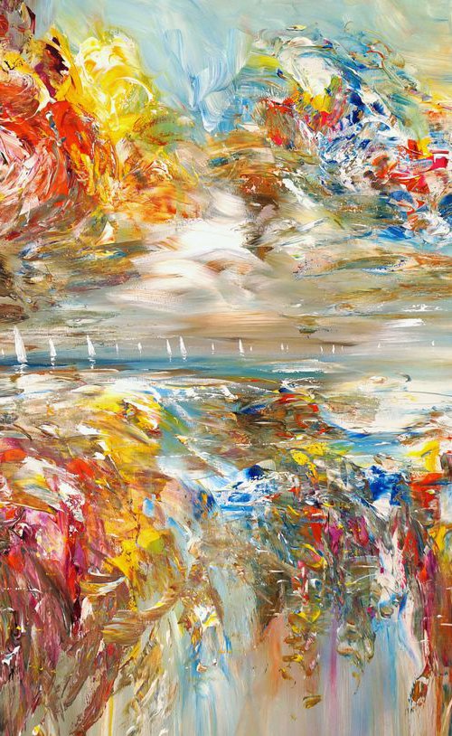 Seascape Sailing Impressions XL 8 by Peter Nottrott