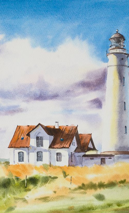 Danish lighthouse by Sasha Romm