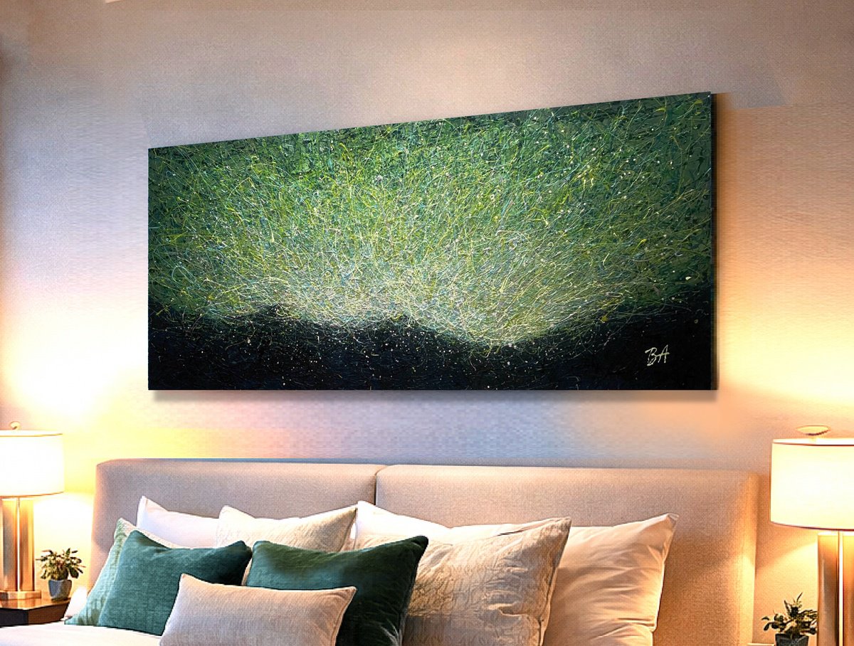  Pure Ascent By Bogdana Antoniuk, 61 X 28, Artwork For Sale On Artfinder