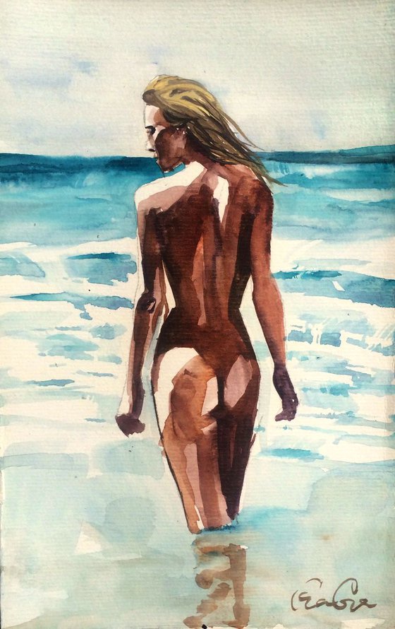 Nude on the Beach 2