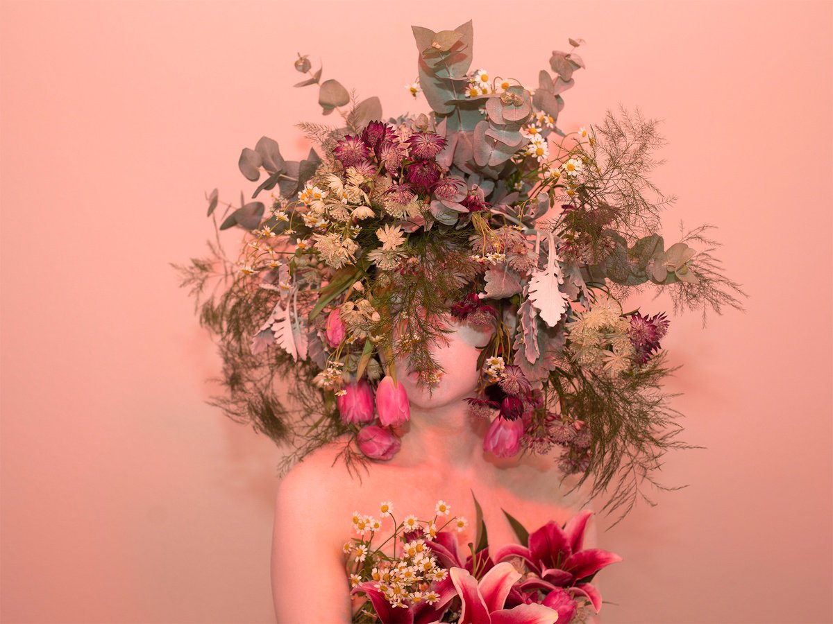 Surrealistic Portrait Photograph By Ziesook You, 27 X 20", Scent Of Austin 01282023P, Original Artwork