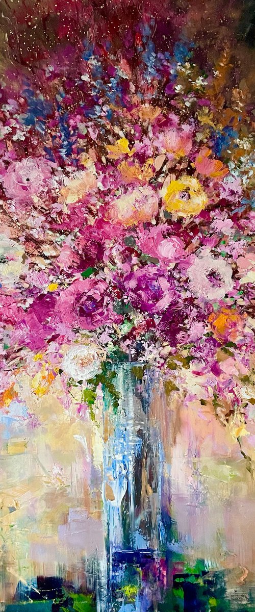 Peonies Garden by Ewa Czarniecka