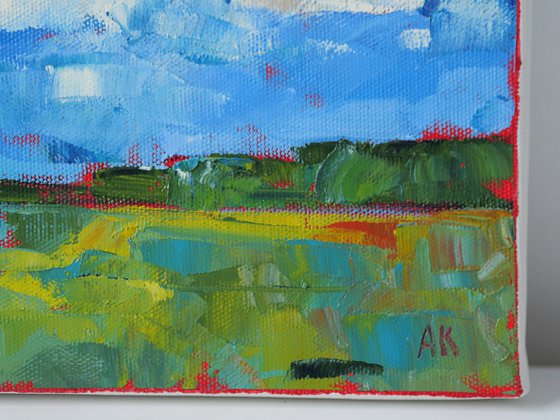 Summer countryside