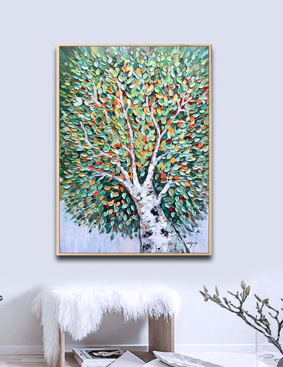 Golden Green Tree