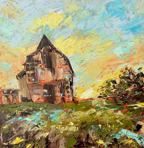 Echoes of the Old Barn by Alexandra Jagoda (Ovcharenko)