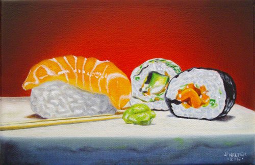 Sushi No.3 by Jean-Pierre Walter