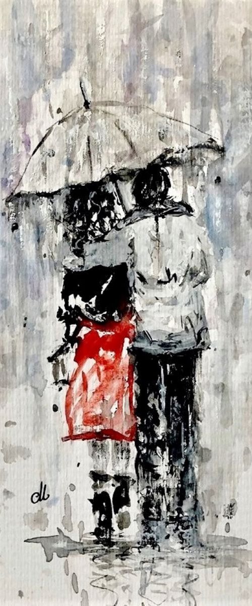 Me,You and a cold rainy day.../gift idea/free shipping in USA by Cristina Mihailescu