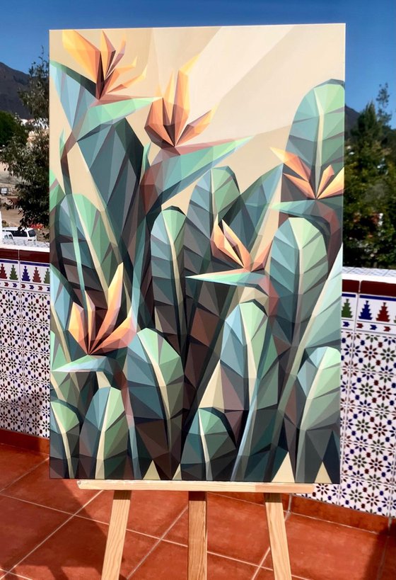 STRELIZIA TROPICAL LANDSCAPE