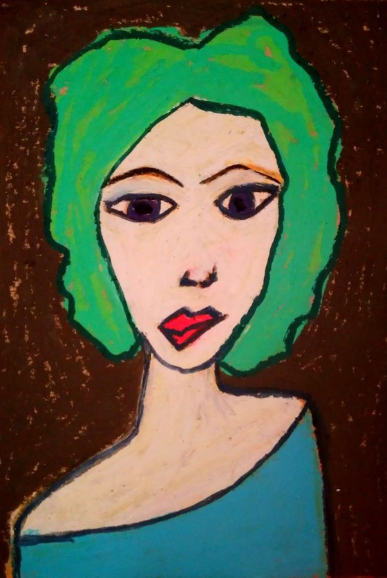 Green and blue