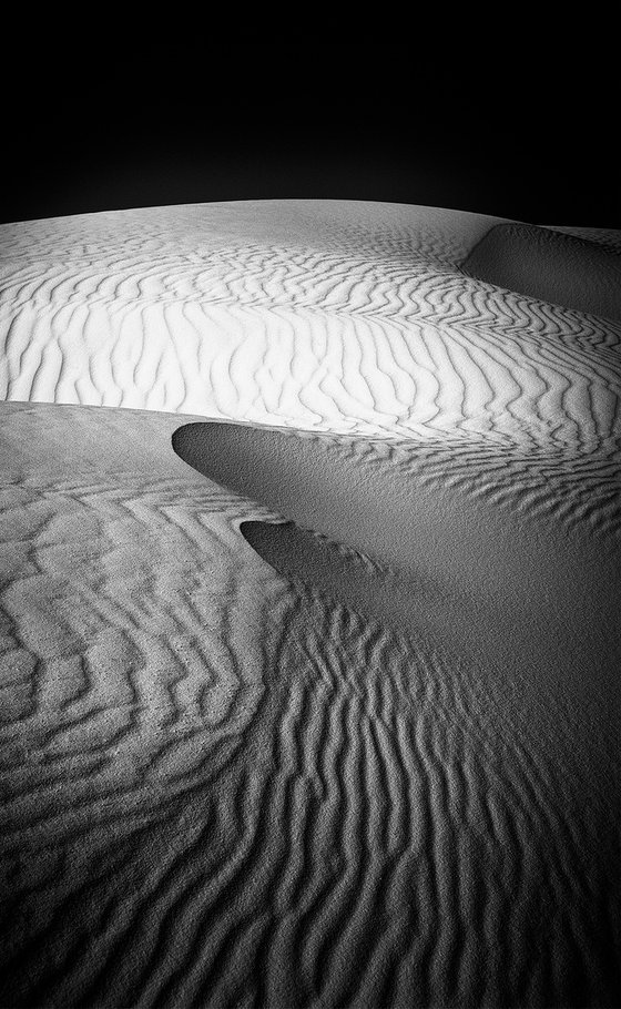 Dusk, White Sands