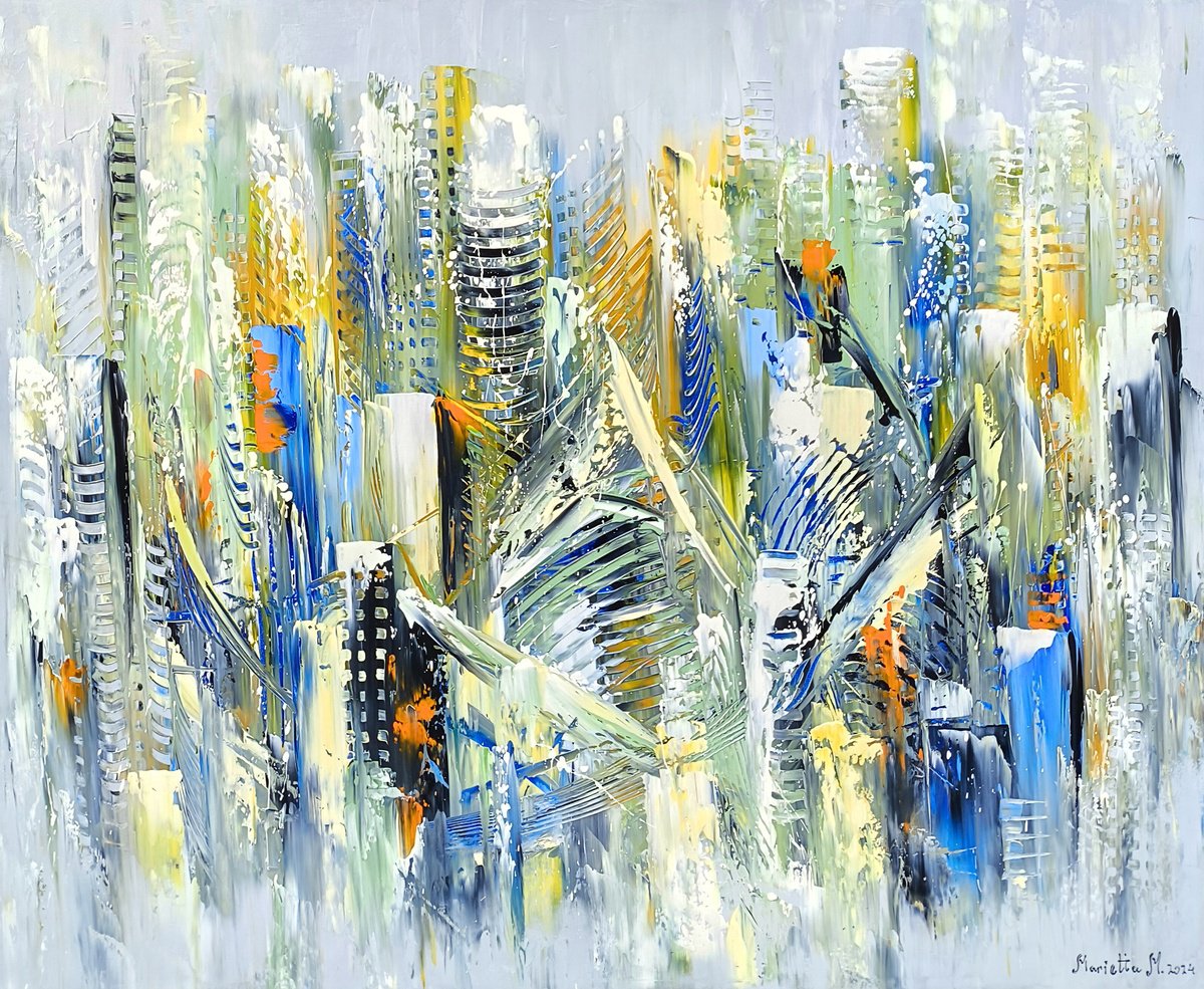 Abstract Skyscrapers by Marieta Martirosyan