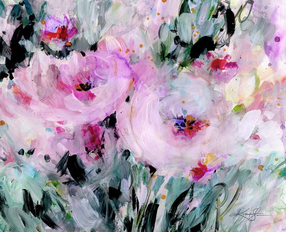 Enchanting Blooms 2  - Floral art  by Kathy Morton Stanion