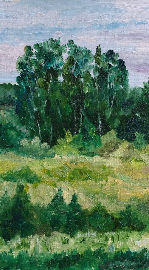 Birch Grove by Juri Semjonov