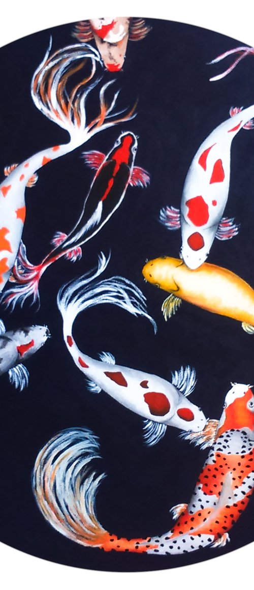 KOI FISH by Christina Bilbili