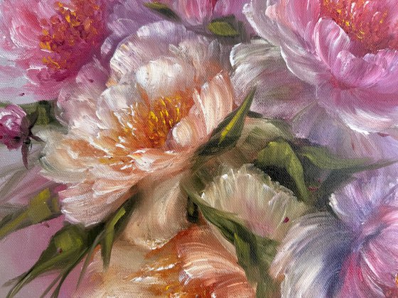 Magic peonies series - Romantic gift