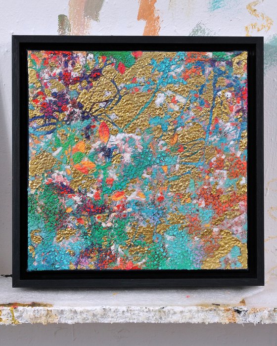 Gold &amp; White blossom A