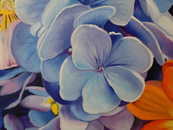 Large Floral Painting