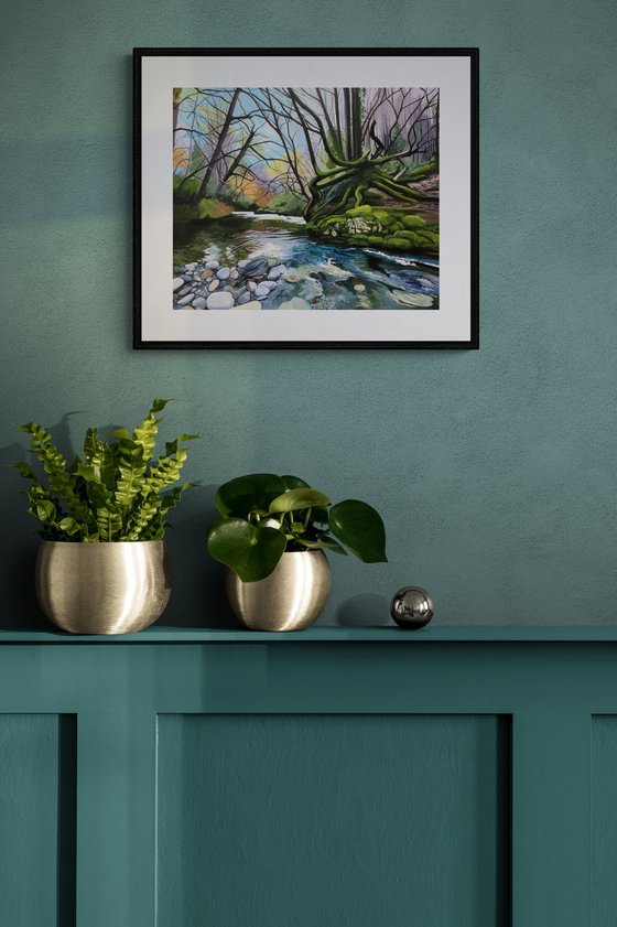 Mossy Banks And Cool Waters