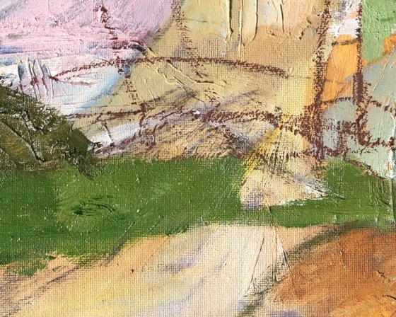 Ruins/Blossom Tree