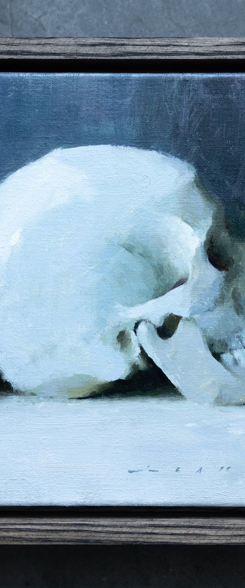 “Skull In The Dark” by ROSTYSLAV MALYSH