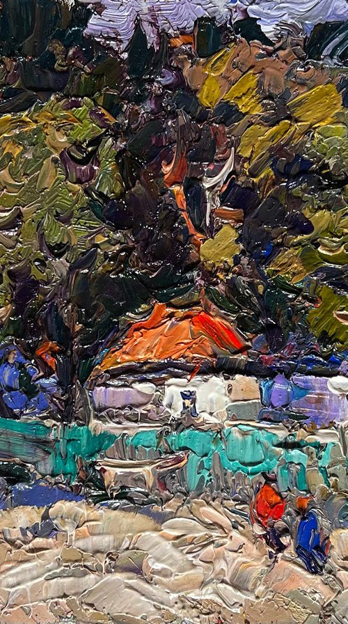 Huge garden in the yard by Kalenyuk Alex