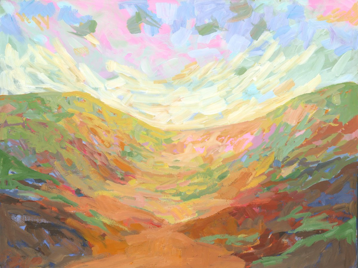  Going By Heart 3 By Dena Adams, 24 X 18, Artwork For Sale On Artfinder