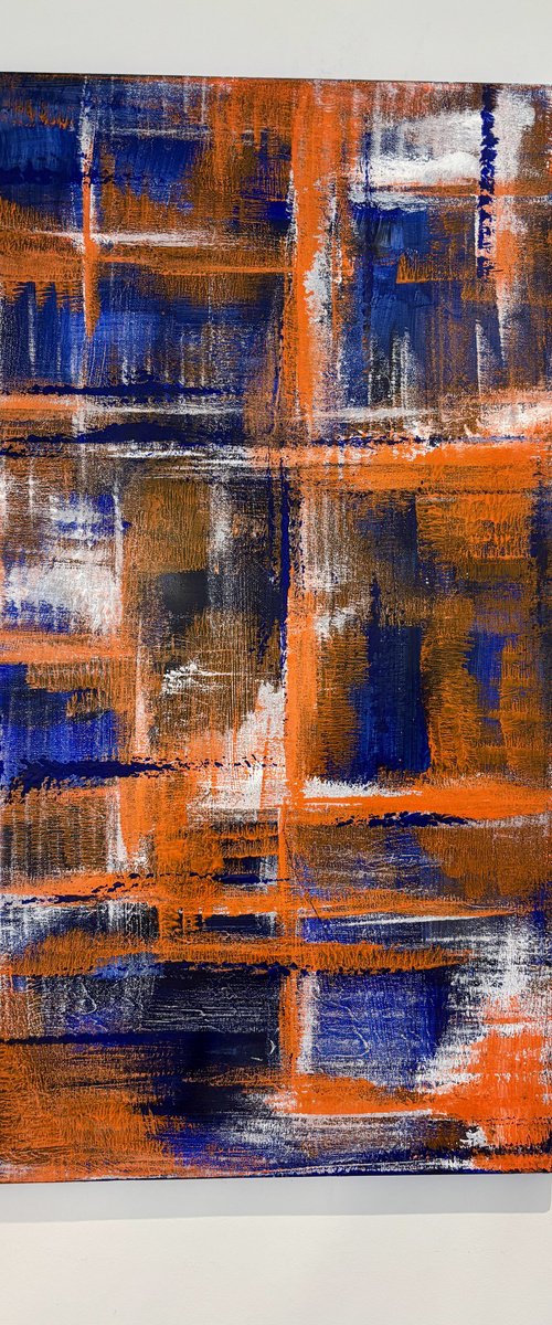 Echoes of Fire 50x90х2 cm by Exclusive Arts