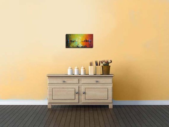 Abstract Sea , Abstract Oil Painting on Canvas