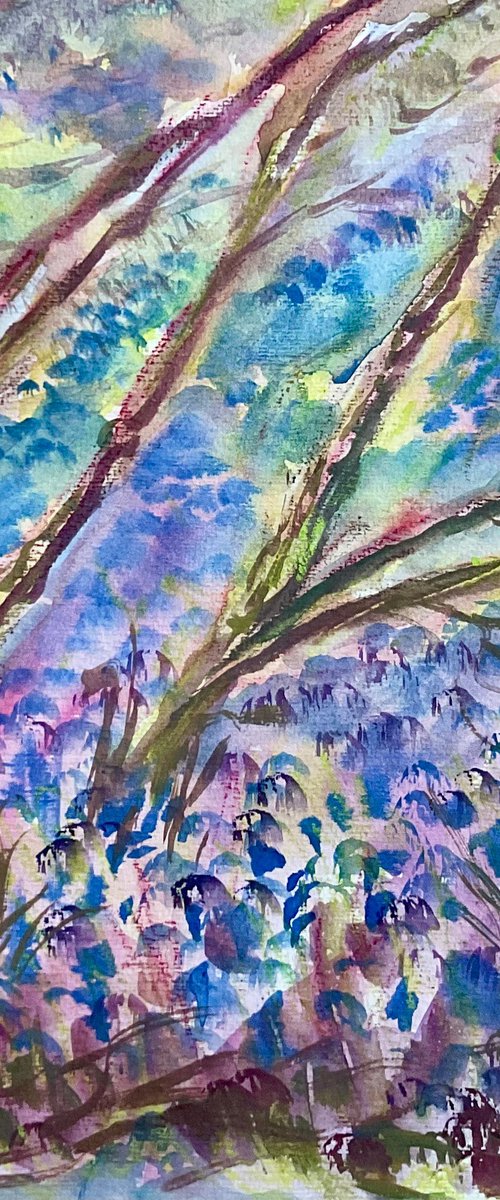 In the bluebells by Samantha Adams