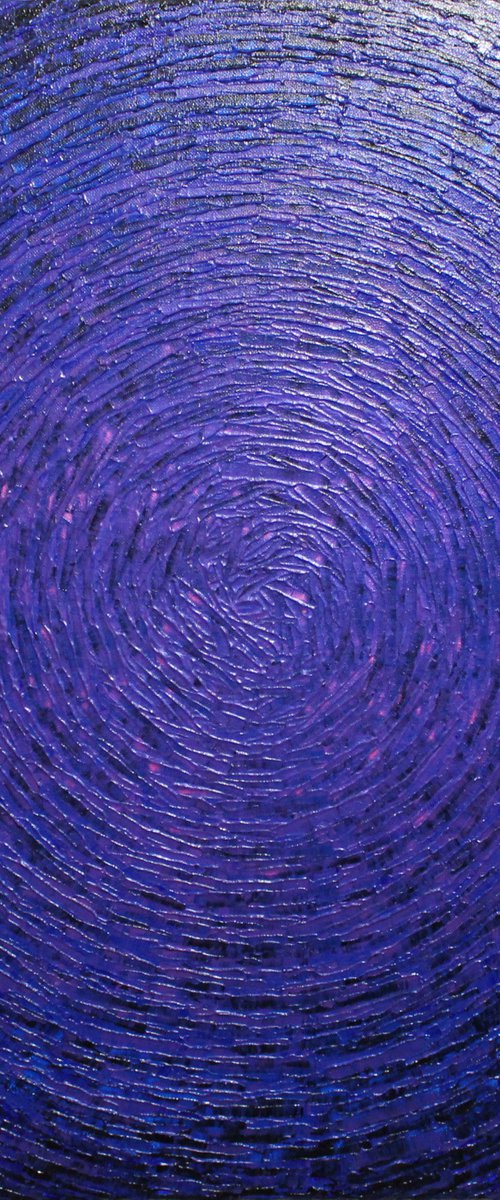 Blue purple shine by Jonathan Pradillon