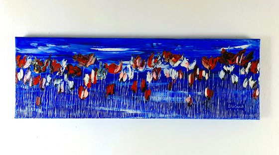 Poppies On Blue Sky 2