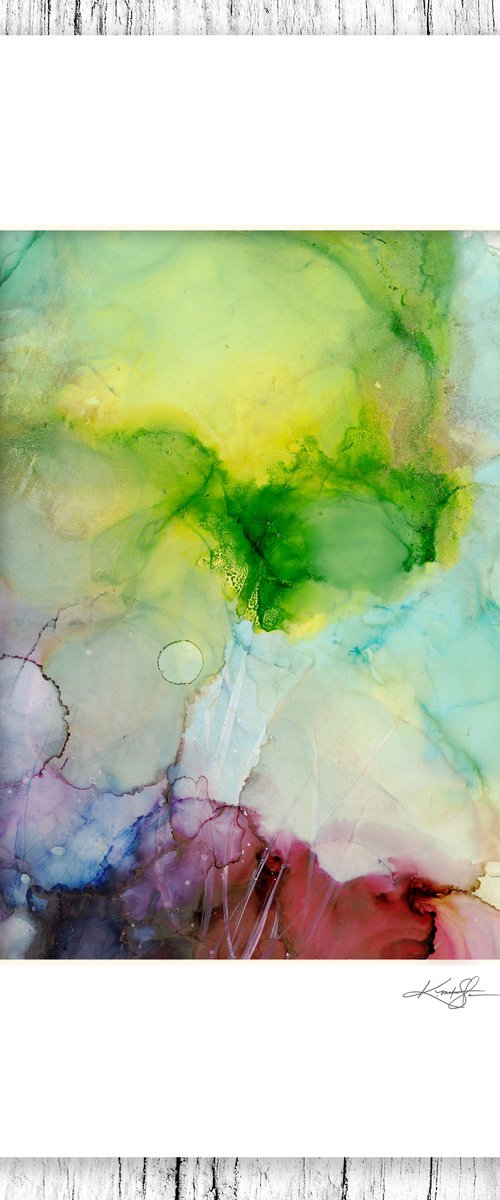 Color Journey 40 - Mixed Media Abstract Painting by Kathy Morton Stanion by Kathy Morton Stanion