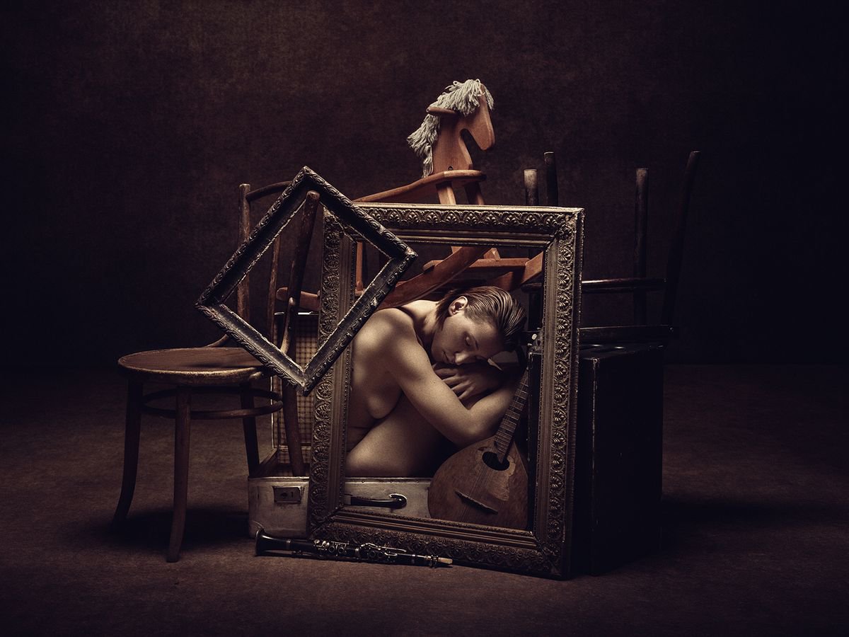 Photorealistic Photograph , Buried Iii. By Peter Zelei, 37 X 29, Artwork For Sale On Artfinder