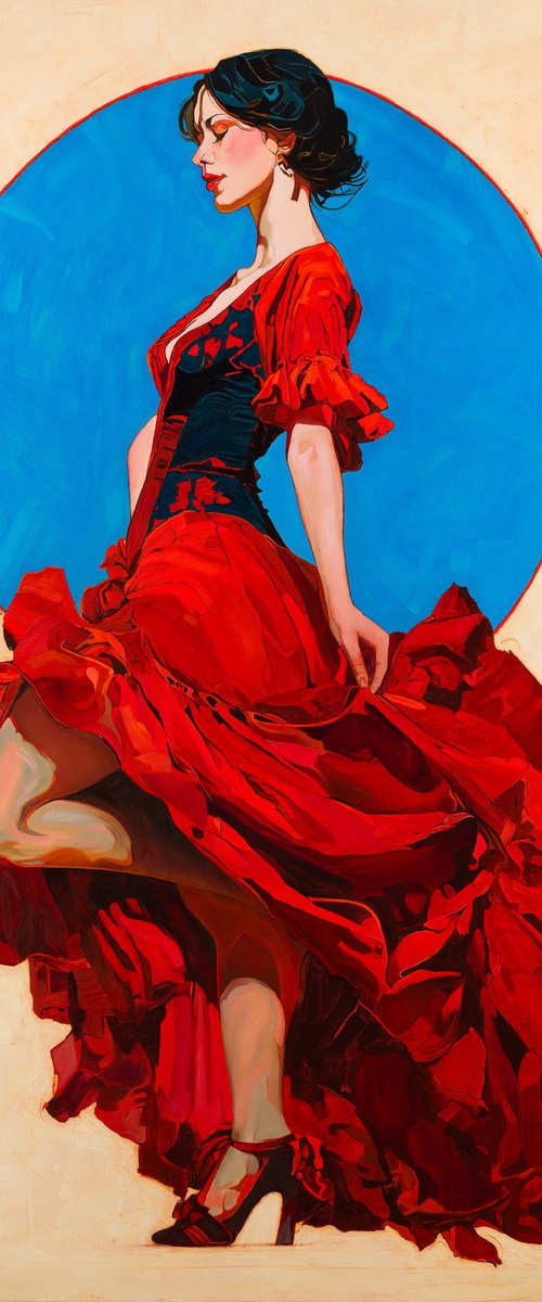 SCARLET IN FIRE by Antonio Cruz