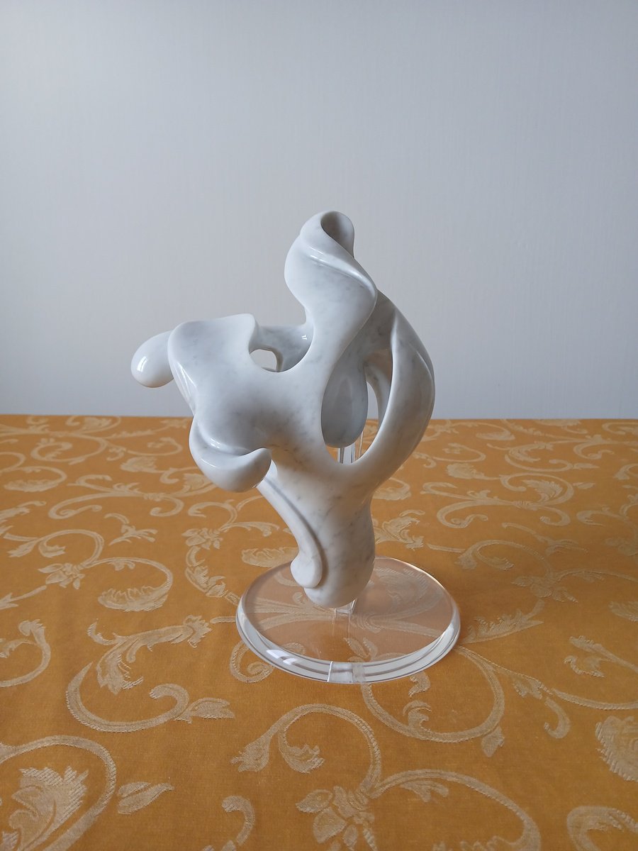 Abstract Stone Sculpture By Massimiliano Capraro, 7 X 11", George, Original Artwork