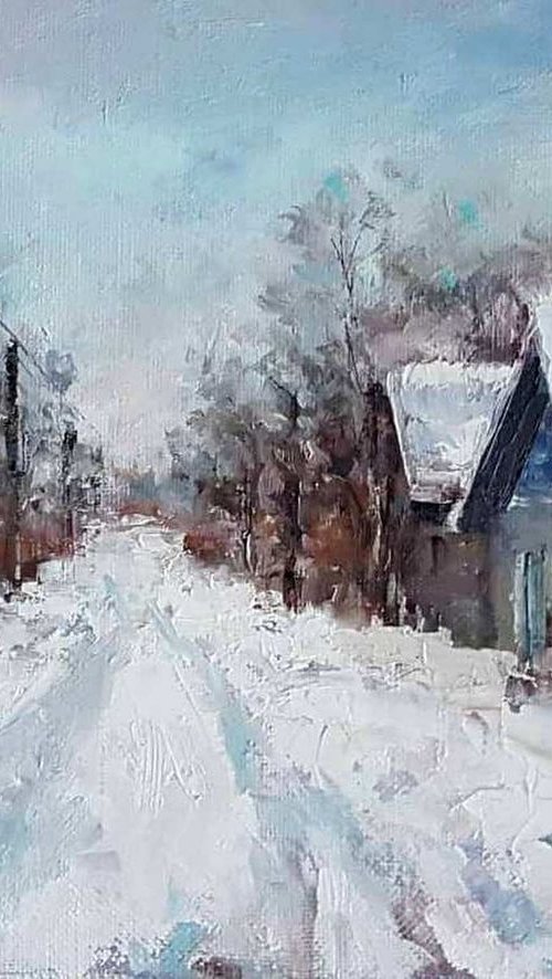 Street of childhood by Olga Egorov