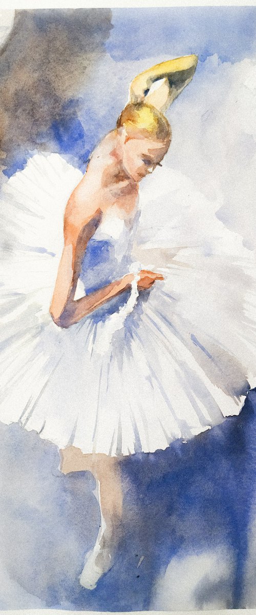 Blonde ballerina by Flavio Furlan