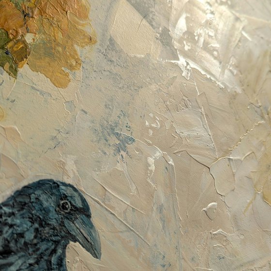 Mysterious crow