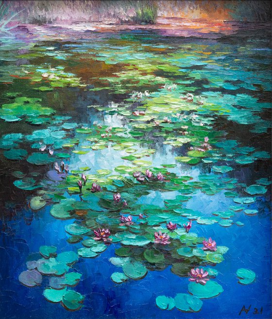 WATER LILIES 4