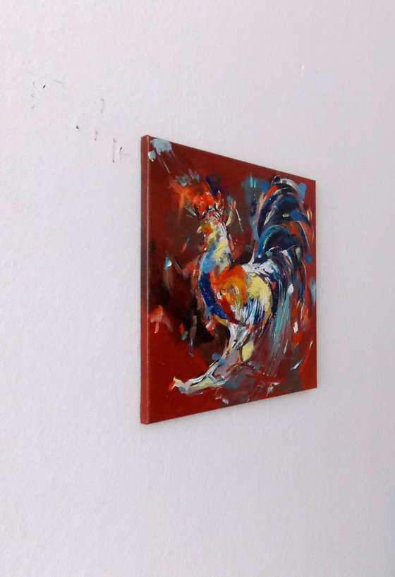 Red Fire Rooster