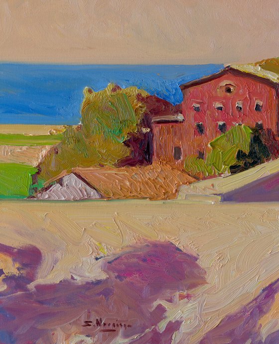 Staircase to the Ocean. Evening