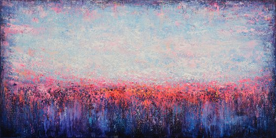 Dreamy colors of a sunset