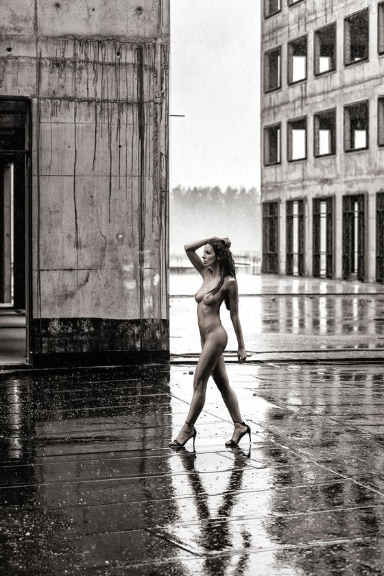 Rainy days I. - Art Nude