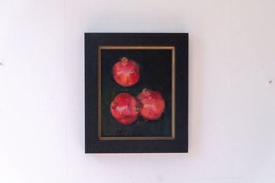 Pomegranates Armenian Still Life