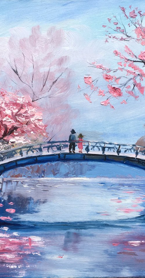 Spring bridge by Elena Sokolova