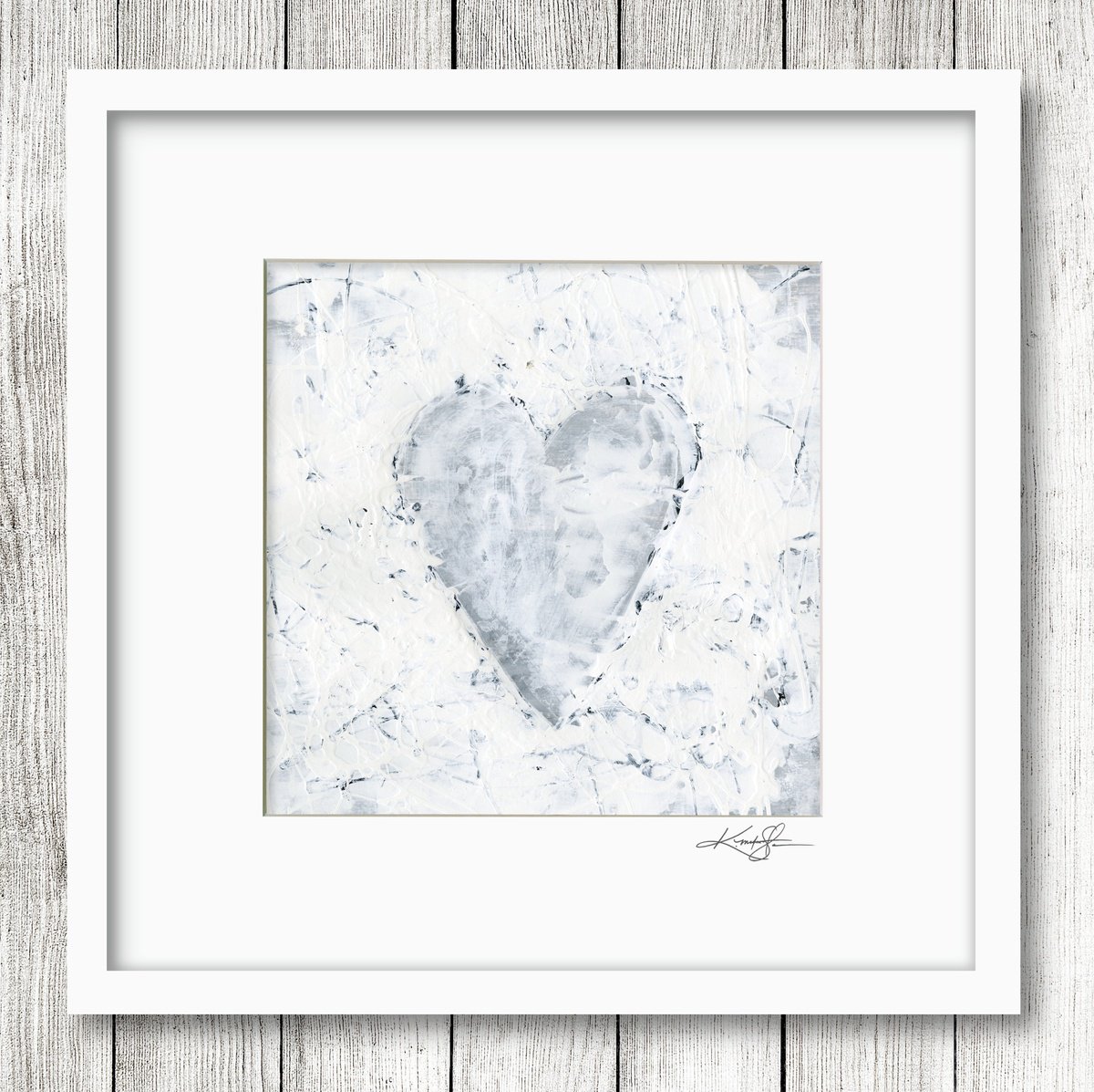 A Beautiful Heart 4 - Abstract Painting by Kathy Morton Stanion by Kathy Morton Stanion