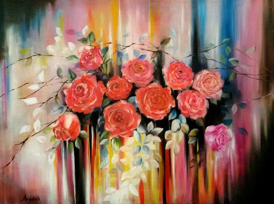 Bouquet of roses - flowers - still life