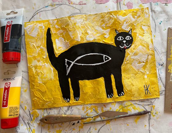 Cat Painting
