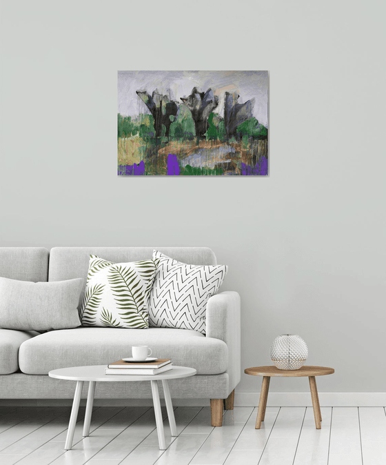 Pond 15, Purple Rain